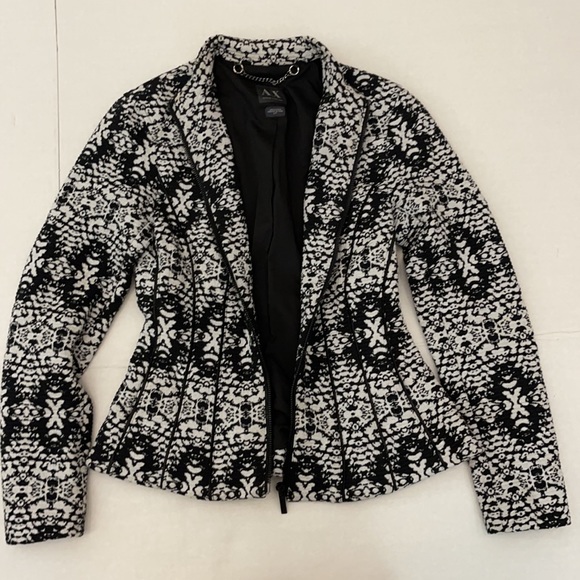 Armani Exchange peplum blazer jacket - Picture 3 of 5